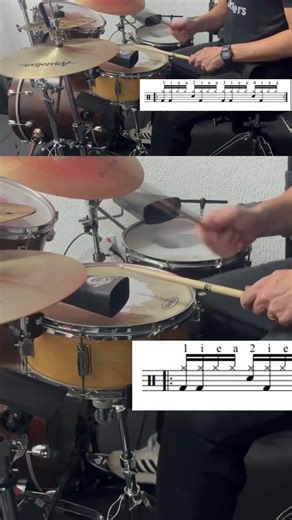 Time Functioning Patterns n.27 - #drums #drumnotation #drums #drummer #drum #drumming #drumlessons