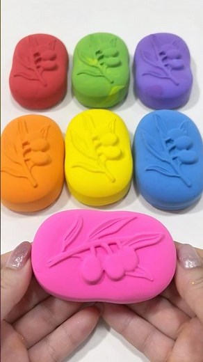 🌈 Squishing & Stretching Soft Butter Clay Slime! Satisfying ASMR