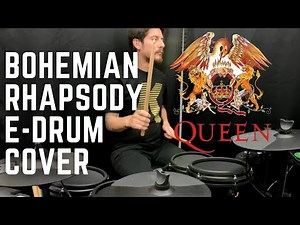 Bohemian Rhapsody - Queen E- DRUM COVER Alesis Nitro Mesh #Queen #BohemianRhapsody #Drumcover #Edrum