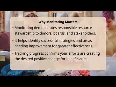 How Do Nonprofits Monitor Strategic Plan Progress?
