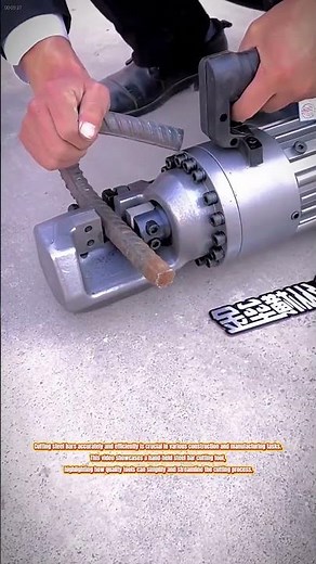Hand-Held Steel Bar Cutting Tool: Simplifying the Task with Quality Equipment