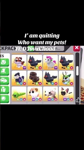 free adopt me pets! #fyp #roblox #adoptme