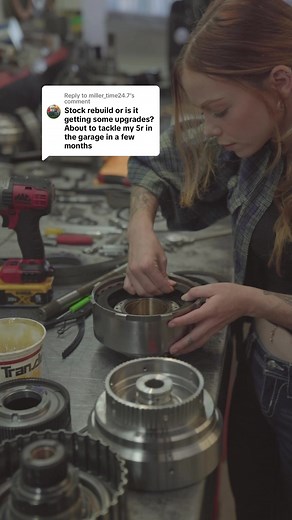 Replying to @miller_time24.7 fully built babyyy, billet 5r110 & 4r100 parts #e4od #tigertransmissions