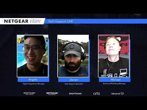 Tech Support LIVE | NETGEAR @ Home