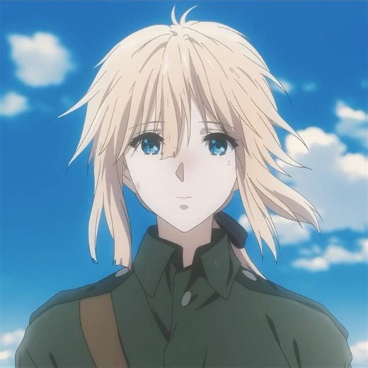 それ以来、その少女には自分だけの名前ができた。[ヴァイオレット・エヴァーガーデン]