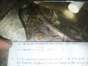 (a) Write the expanded form of (a−5)2(1K)(b) Similifv: (xy2x2y... | Filo