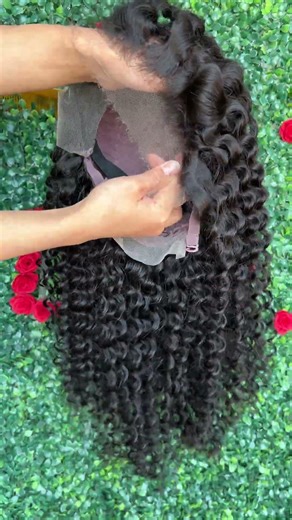 Raw Burmese Curly Wig! www.csqueenhair.comwww.csqueenhairfactory.comApp: +8613903071034