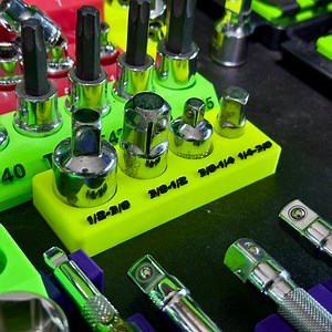 Magnetic Socket Adapter Holder – Adapter Set Organizer for Toolboxes - Etsy