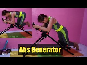 How to use Ab Generator or Ab Glider #homeworkout #AbsWorkout