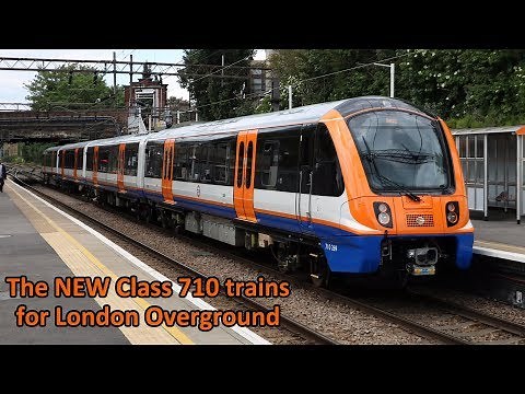 Introducing the NEW Class 710 trains for London Overground