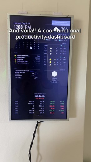 Crafting a DIY Magic Mirror Mounting Platform