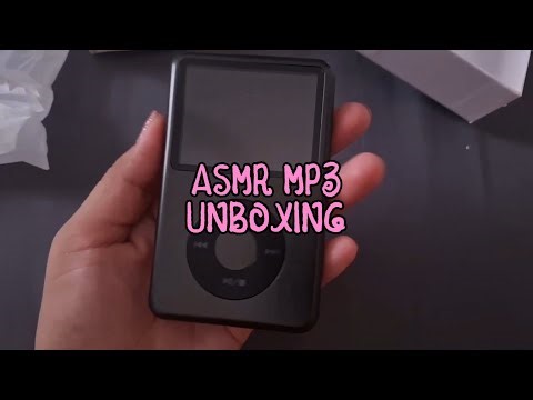 ASMR MP3 Unboxing 