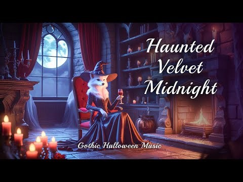 Gothic Halloween Music🦇 Haunting Elegance with Spooky Scene