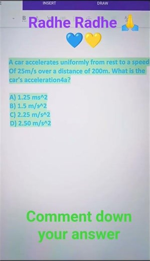 kinematics problem 04