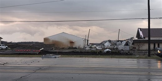 Life-threatening tornado rips through parts of Illinois as severe weather lashes the Heartland