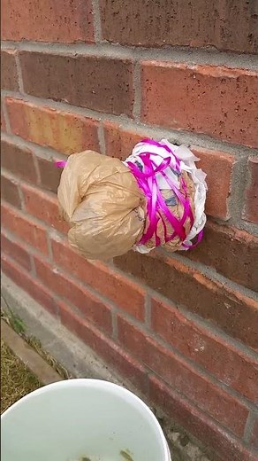 Outdoor faucet freeze cover.