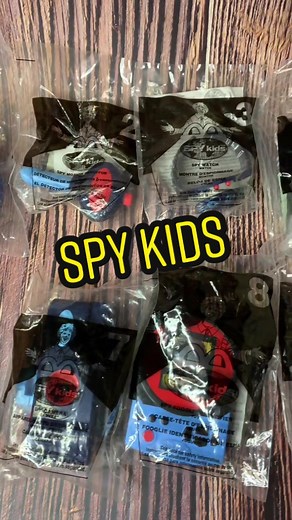 McDonald's Spy Kids Toys: Complete Your Collection