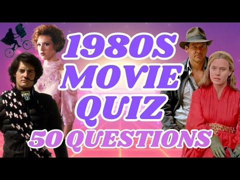 Guess the 80s Movie Picture Quiz | Test Your Film Knowledge (50 Questions)