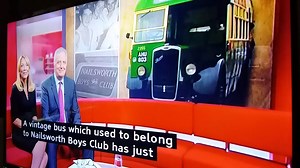 3.9K views · 22 reactions | A touch of history in Nailsworth Today, with the Boys Club Bus. Did you see it? On Points West news tonight. | Nailsworth Town | Facebook