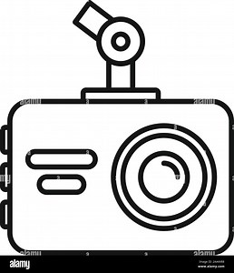 Dvr recorder icon. Outline dvr recorder vector icon for web design isolated on white background Stock Vector Image & Art - Alamy