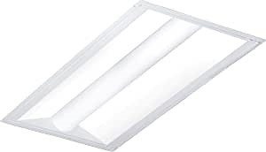 Hubbell Lighting CTK 2x4 Retrofit Kit, 4400 Lumens, 4000K, Recessed, 0-10V dimming, 120-277V, White, CTK24-4440