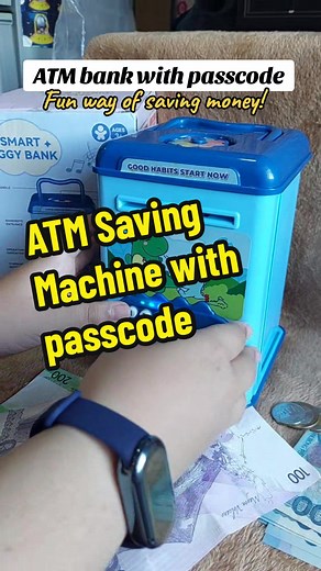 Motivate Kids to Save Money with this Cute ATM Machine Bank