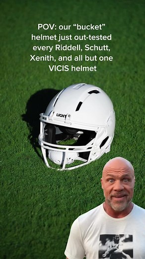 Light Gladiator Football Helmet for NCAA and NFL Players