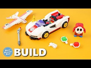 LEGO Speed Build! 72045 Shy Guy & P-Wing | Mario Kart 2025 | Stop Motion Build