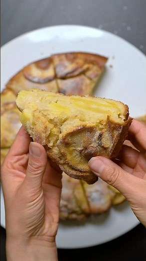 🍏 Invisible Apple Pie – The Juiciest Recipe with 1 kg of Apples