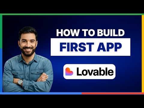 How to build first app using Lovable AI[FULL GUIDE]