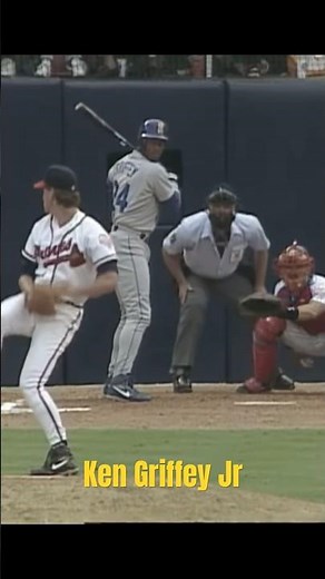Mariners Ken Griffey Jr VS Braves Tom Glavine ‘92 #MLB All-Star Game #baseball
