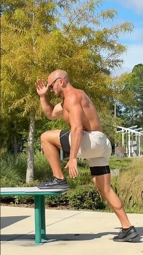 🔥10 Minute Park Bench Workout for Strength and Conditioning