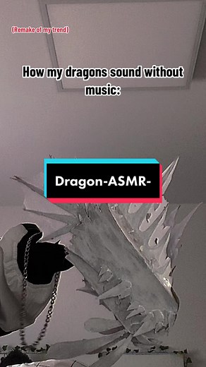 Aesthetic Paper Dragon Puppet Compilation | ASMR Dragon sounds