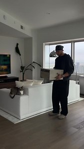 Unboxing the new @petlibro setup for Benji 🐾 Auto-feeder, fresh water fountain, and smart features to make sure he’s taken care of even when I’m not home. Check the link in my bio and use code Benji18 for 18% off all main Petlibro products. #petlibro #asmr #unboxing #catdad | Terrence Bradshaw