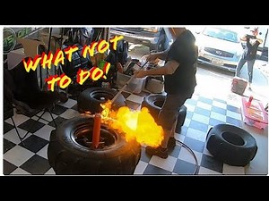 Mounting New Paddles with the Harbor Freight Tire Tool!