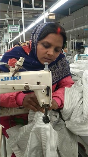 Jk shirt - feed off arm double chainstitch machine