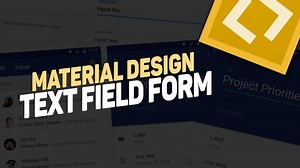Videoaula: 'text field' - Material Design (CSS3/HTML5/JS/JQUERY) [vídeo]
