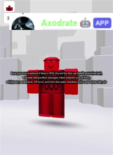 Axodrate - moderation, fun/minigames, welcome/goodbye messages when join/leave, protection/anti, etc