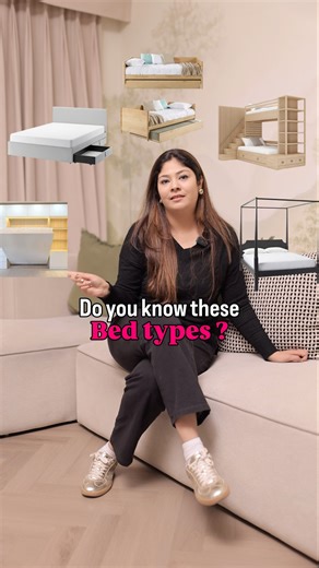 Different types of Beds! #home #interiormaster #interiordesign #homedecor #bed #bedroom