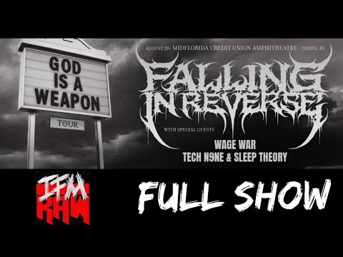 FULL SHOW: Falling In Reverse, Wage War, Tech N9ne & Sleep Theory God Is A Weapon Tour 8-20-25