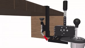 Universal desk mount for racing game shifter and handbrake,Desk Mount Compatible with Thrustmaster TH8A Shifter & Thrustmaster TSS Handbrake,Desk Mount Compatible with Logitech G Driving Force Shifter