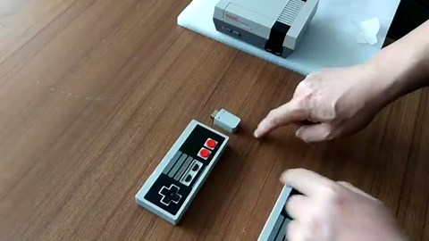 2X 2.4 GHz Wireless Controller Upgraded Turbo Function Build in Rechargeable Battery USB Wireless Adapter for Mini NES Classic Edition PC Mac OS Raspberry PI