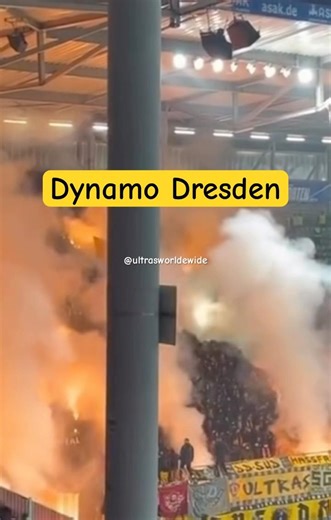 SG Dynamo Dresden Choreo & Pyro Show im Elbclasico Derby vs 1 FC Magdeburg #magdeburg #dresden #sgd