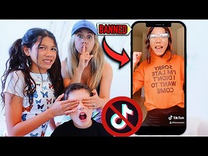 REACTING TO MY 12 YEAR OLD DAUGHTER'S **BANNED** TIKTOKS!! | Familia Diamond
