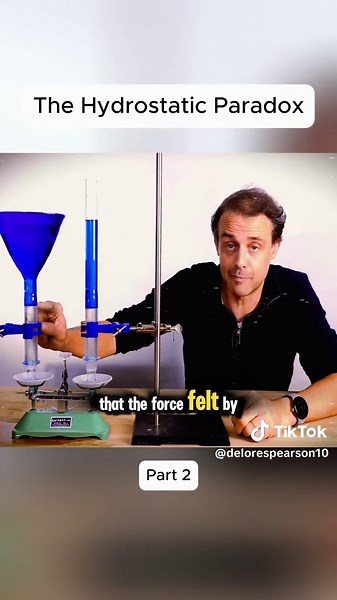 The Hydrostatic Paradox #science #hydrostatic #paradox #fyp