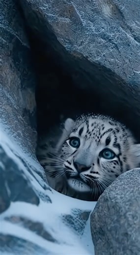Snow Leopard vs. Wolf: Epic Mountain Showdown!