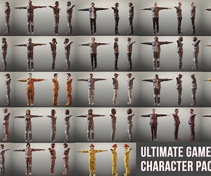 ArtStation - Ultimate Game-Ready Character Pack | Game Assets