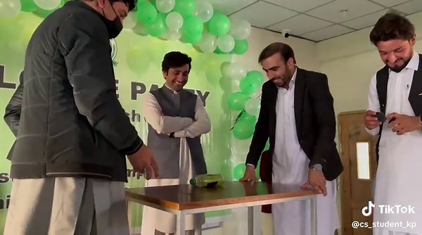 Bottle Flip Game with Faculty Members at University