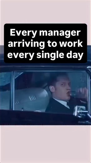 Every manger arriving to work… Quick sip of the hard stuff and now onto the team management meeting. #leadership #management #team #boss | Sean McPheat