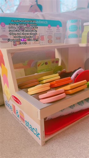 order for @quinnyyy✝️💗 @Melissa & Doug #melissaanddoug #fyp #sandwich #tiktok #viral